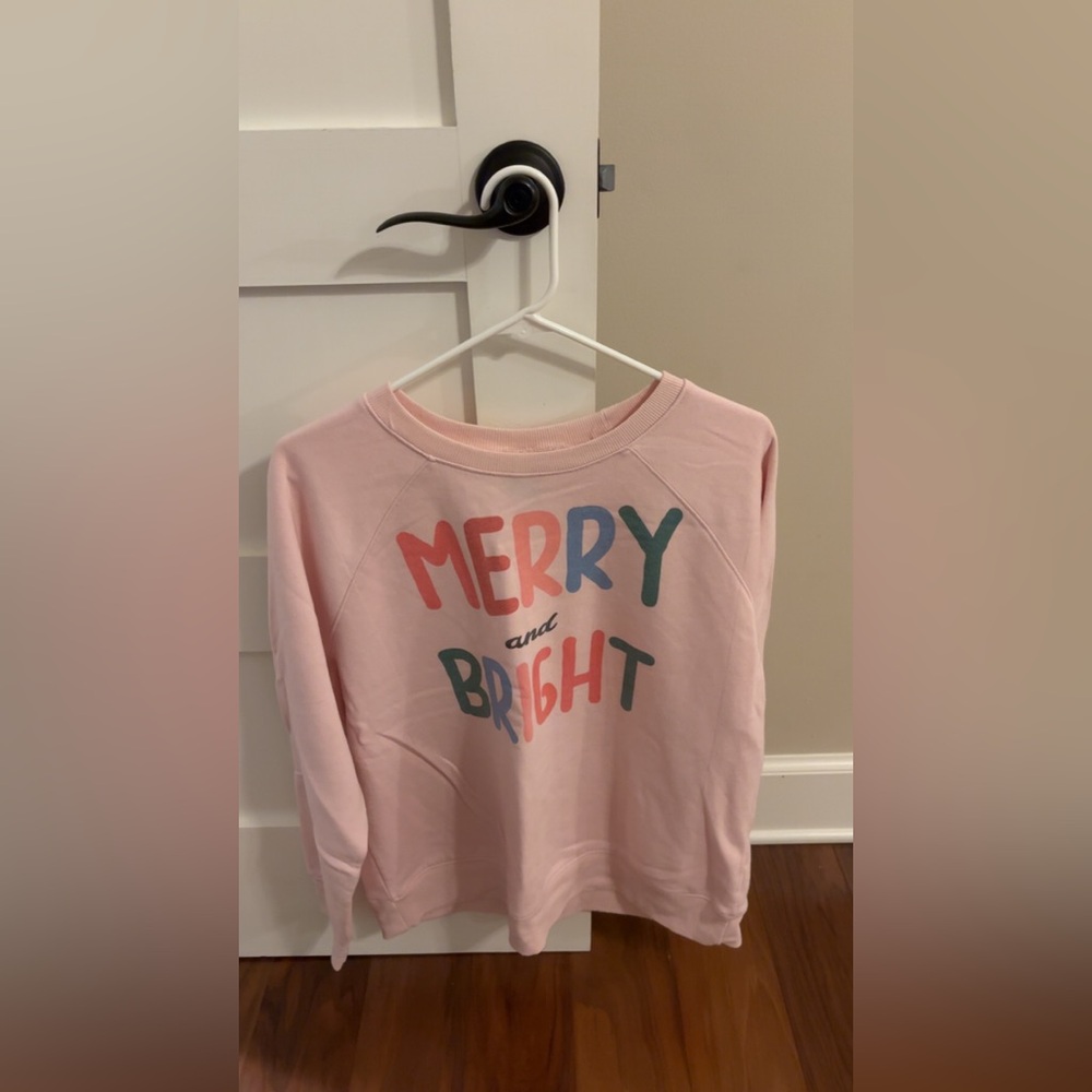 Pink Merry and Bright Sweatshirt